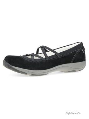 Leather Mary Jane Sneakers Women's Comfortable Walking Shoes Slip-On